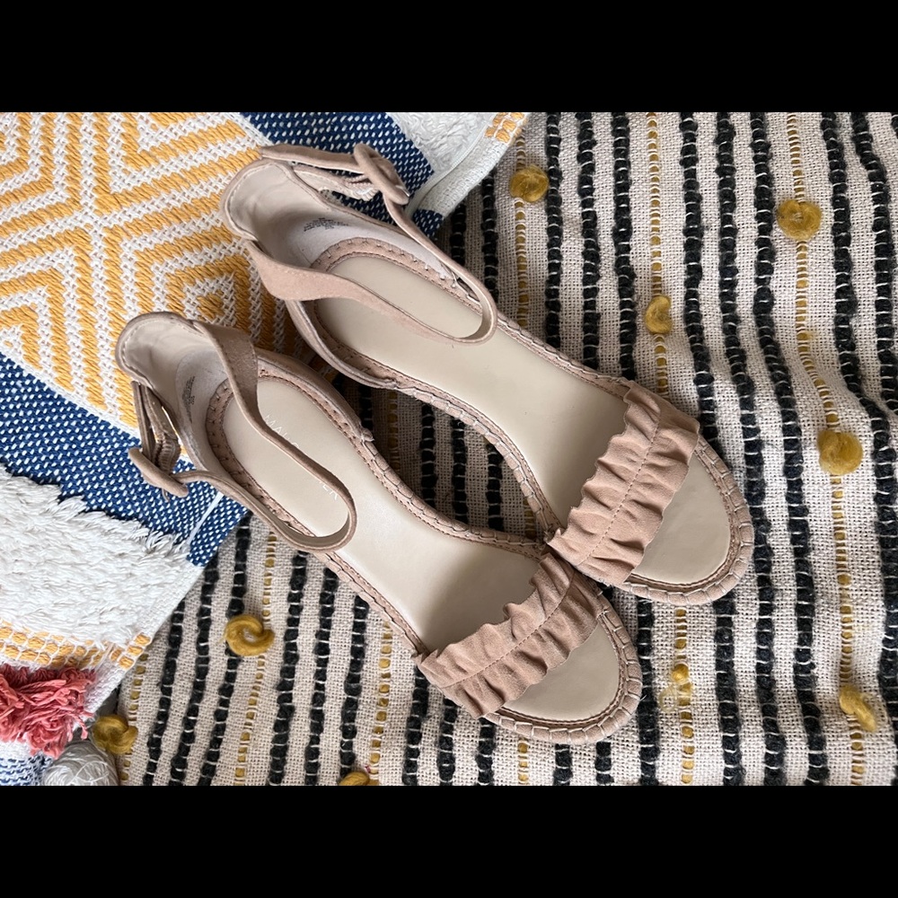 Marc Fisher  Kimmy suede platform Espadrilles